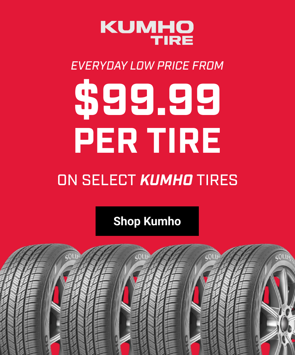 $99.99 PER TIRE