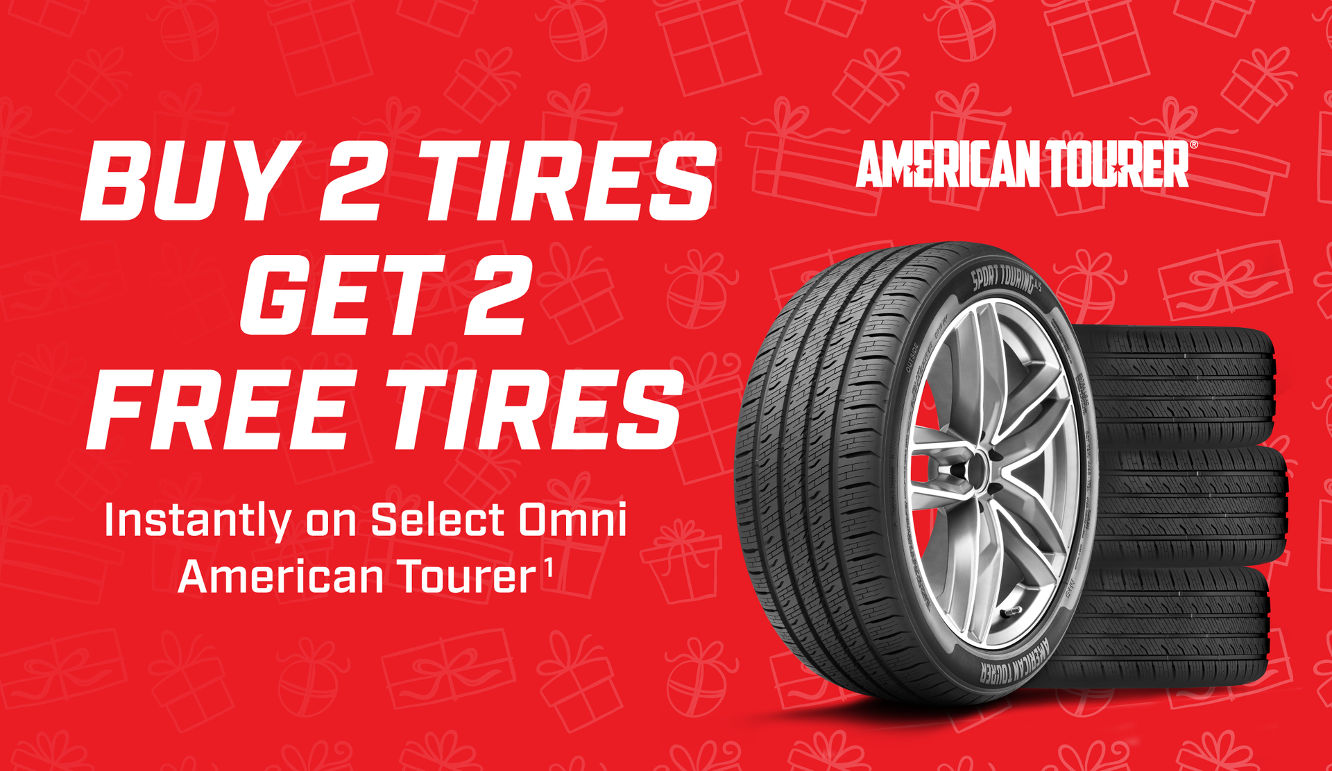 Buy 2 tires get 2 outlet free near me