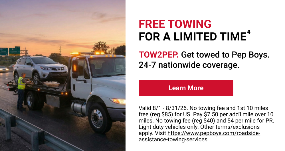 FREE TOWING FOR A LIMITED TIME(4)