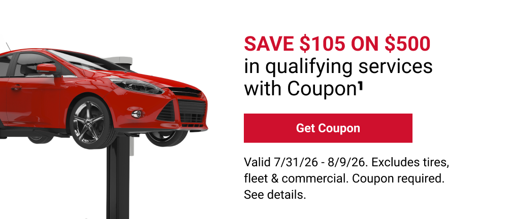 SAVE $105 ON $500(1)