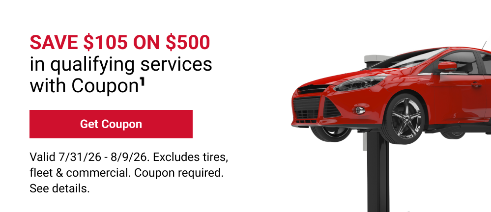 SAVE $105 ON $500(1)